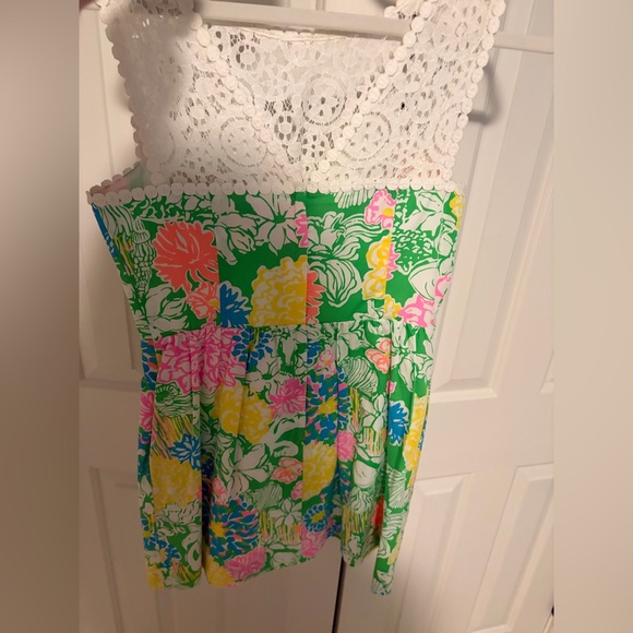NWOT Lilly Pulitzer White Lace Dress - Picture 2 of 3